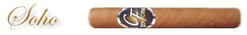 The SoHo cigar is 5.5 x 50r Connecticut Shade robusto